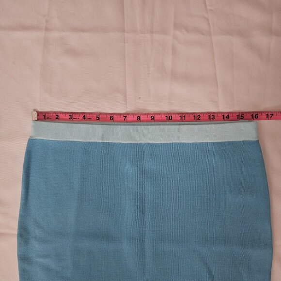 House Of Harlow 1960 Women's Blue Combo Crop Top And Skirt Set Size L/G NWT - Picture 12 of 15